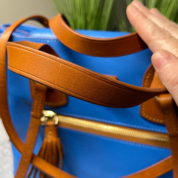 Dooney and Bourke - Blue Bag with Red interior- Like new condition - Picture 8 of 16